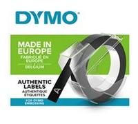 DYMO - Auto-adhésif - noir - rouleau (0,9 cm x 3 m) 1 rouleau(x) bande de gaufrage 3D - pour DYMO Junior embosser G