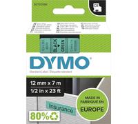 DYMO cf5nastri D1 12 MMX7 M Noir/Vert
