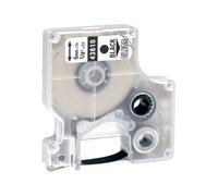 DYMO D1 - Auto-adhésif - noir sur transparent - rouleau (0,64 cm x 7 m) 1 cassette(s) bande d'étiquettes - pour LabelMANAGER