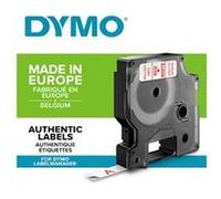 DYMO D1 - Auto-adhésif - rouge sur blanc - rouleau (0,95 cm x 7 m) 1 cassette(s) bande d'étiquettes - pour DYMO 1000 Plus; LabelMANAGER; RhinoPRO 1000, 5000, 5000 Hard Case Kit G