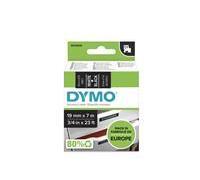 DYMO D1 - bande d'étiquettes - 1 cassette(s) - Rouleau (1,9 cm x 7 m)