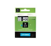 DYMO D1 Brillant noir sur blanc Rouleau (2,4 cm x 7 m) 1 rouleau(x) ruban pour LabelMANAGER