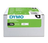 Dymo Étiquettes autocollantes D1 – 9 mm x 7 m noir sur blanc – LabelManager – 10 étiquettes
