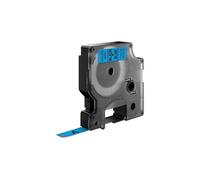 DYMO D1 Étiquette Standard S0720710 : Noir sur Bleu, Polyester 9mm x 7m, Résistante UV/Eau, -18°C à 90°C, LabelManager/LabelWriter 450 DUO