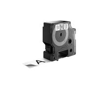 DYMO D1 Étiquette Standard S0720930 Noir sur Blanc 24mm x 7m Polyester Résistant UV/Eau -18°C à 90°C Compatible LabelManager & LabelWriter 450 DUO