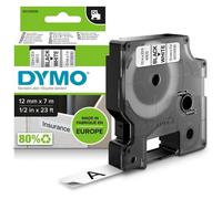 Dymo Ruban d'étiquettes D1 12 mm x 7 m – Noir sur blanc