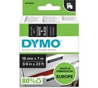 Dymo – Étiquettes D1 authentiques – 19 mm x 7 m – blanc sur noir – pour LabelManager