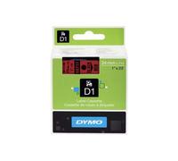 DYMO D1 - Noir sur rouge - Rouleau (2,4 cm x 7 m) 1 rouleau(x) étiquettes - pour LabelMANAGER; LabelPOINT