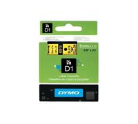 DYMO D1 Polyester auto-adhésif noir sur jaune Rouleau (0,9 cm x 7 m) 1 rouleau(x) bande d'étiquettes pour LabelMANAGER