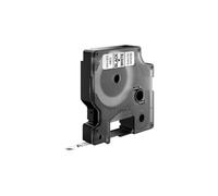 DYMO D1 Standard Étiquette Noir sur Blanc 6mm x 7m Polyester Résistant UV/Eau -18-90°C Compatible LabelManager/LabelWriter 450 DUO (S0720780)