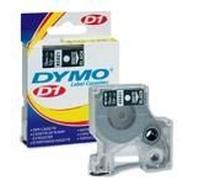 DYMO D1 Standard - Polyester - auto-adhésif - blanc sur noir - Rouleau (1,2 cm x 7 m) 1 cassette(s) bande d'étiquettes - pour LabelMANAGER 160, 210D, 210D Kit, 280, 360D, 420P, 500TS, PnP; DYMO LabelW