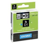 DYMO 40910 Ruban Noir sur incolore Original S0720670