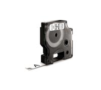 DYMO D1 Standard S0720530 Étiquette Noir sur Blanc 12mm x 7m Polyester Compatible LabelManager & LabelWriter 450 DUO, Résistante UV et Eau, -18°C à 90°C