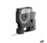 DYMO D1 Standard S0720780, noir sur blanc 6mm x 7m