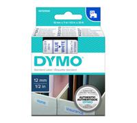 DYMO D1 Ruban pour étiqueteuse standard Pack 1 unité 12 mm x 7 m Blue on White