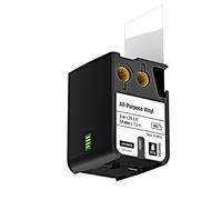 DYMO Etiquette XTL vinyle permanente 54x7mm noir sur blanc