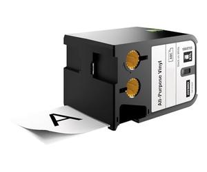 DYMO Etiquette XTL vinyle permanente 54x7mm noir sur blanc