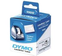 Dymo - Étiquettes d'adresse 99012 (S0722400) 36 x 89 mm noir sur blanc 2 rouleaux de 260