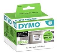 DYMO LabelWriter Étiquettes de rotation des marchandises 54 x 70 mm blanc 1 rouleau de 400 étiquettes