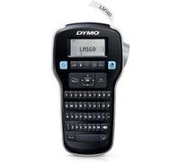 Dymo Étiqueteuse portable LabelManager 160 Clavier QWERTY Ruban D1 12 mm noir/blanc Maison et bureau