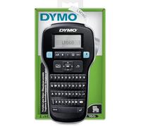 Dymo Étiqueteuse portable LabelManager 160 Clavier QWERTY Ruban D1 12 mm noir/blanc Maison et bureau