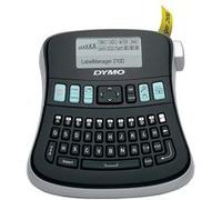 DYMO LabelMANAGER 210D - Étiqueteuse - Noir et blanc - transfert thermique - Rouleau (1,2 cm) - 180 dpi - outil de coupe - impression par 1 ligne, impression par 2 lignes - noir, argent G