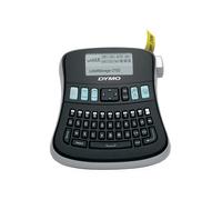 DYMO LabelManager 210D, Etiqueteuse portable + Cassette d’étiquettes de démarrage D1, noir sur blanc, 12mm x 3m, clavier AZERTY