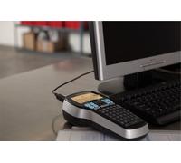 Dymo LabelManager 420P fabricant d'étiquettes électroniques - 10 mm/s mono - ruban, autocollants - 6 mm, 9 mm, 12 mm, 19 mm - transfert thermique - 180 x 180 ppp impression de codes à barres, clavier