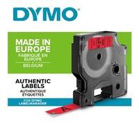 DYMO LabelManager cassette ruban D1 12mm x 7m Noir/Rouge (compatible avec les LabelManager et les LabelWriter Duo) Noir G
