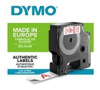 DYMO LabelManager cassette ruban D1 19mm x 7m Rouge/Blanc (compatible avec les LabelManager et les LabelWriter Duo)