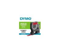 DYMO LabelManager cassette ruban D1 9mm x 7m Noir/Rouge (compatible avec les LabelManager et les LabelWriter Duo)