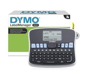 DYMO LabelManager E?tiqueteuse Rechargeable 360D | Clavier AZERTY | Imprimante Portable d'Étiquettes Autocollantes
