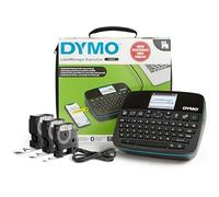 DYMO LabelManager Executive 640 CB Kit d'imprimante d'étiquettes portable avec étui de transport et 3 cassettes d'étiquettes, étiqueteuse QWERTY compacte, connectivité Bluetooth et USB, compatible