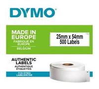 DYMO LabelWriter Boite de 1 rouleaux de 500 étiquettes d'adresse, 54mm x 25mm G