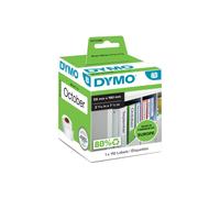 DYMO LabelWriter Classeur Étiquettes 59 x 190 mm blanc 1 rouleau à 110 étiquettes