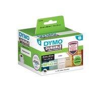 DYMO LabelWriter Durable - Étiquettes 2,5x8,9cm, PP, Résistantes Eau/Huile, 700/paq. Compatible LabelWriter Wireless/4XL etc. Réf: 2112285