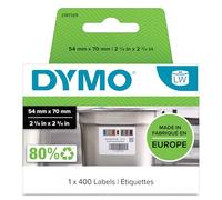 DYMO LabelWriter Étiquettes de rotation des marchandises 54 x 70 mm blanc 1 rouleau de 400 étiquettes