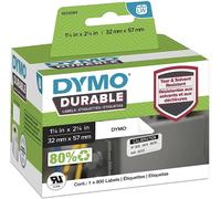 DYMO LabelWriter Étiquettes High Performance 57 x 32 mm 1 rouleau à 800 étiquettes