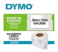 DYMO LabelWriter MultiPurpose - Adhésif permanent - blanc - 13 x 25 mm 1000 étiquette(s) (1 rouleau(x) x 1000 étiquettes - pour DYMO LabelWriter 310, 315, 320, 330, 400, 450, 4XL, SE450, Wireless Blan