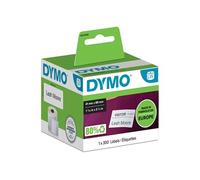 Dymo 11356 (S0722560) - (41 mm x 89 mm) - Noir sur blanc - Étiquette