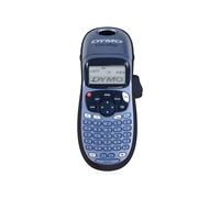 DYMO LetraTag 100H Imprimante Étiquettes, Écran LCD, Clavier ABC, Largeur Impression 1.25cm, Bleu, Multilingue (Anglais, Espagnol, Français), Réf 2174575