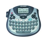 LetraTag LT-100T - Etiqueteuse - Noir et blanc - thermique direct - Rouleau (1,2 cm) - outil de coupe - impression par 1 ligne, impression par 2