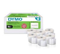 DYMO LW etichette multiuso originali ? 54 mm x 70 mm ? 6 rotoli da 320 etichette facili da staccare [1.920 pezzi] ? autoadesive ? per etichettatrici LabelWriter (DYMO 99015 LabelWriter Multi-Purpose