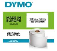 Dymo Étiquette S0904980 (104 x 159 mm) Noir sur blanc