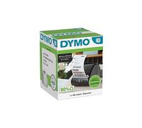 DYMO LW étiquettes authentiques d’expédition extra-larges pour étiqueteuses LabelWriter 5XL/4XL | 104 mm x 159 mm | rouleau de 220 | impression en noir sur fond blanc