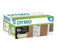 DYMO LW étiquettes authentiques d'expédition extra-larges pour étiqueteuses LabelWriter 5XL/4XL 104 mm x 159 mm 6 rouleaux 220 étiquettes faciles à décoller (lot de 1.320)