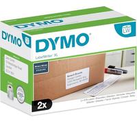DYMO LW étiquettes d'expéditions haute capacité autocollantes authentiques | 102 mm x 59 mm | assortiment de couleurs | 2 rouleaux de 575 (1 150) | pour les étiqueteuses LabelWriter 4XL/5XL