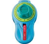 DYMO Machine à gaufrer Junior avec compartiment cassette intégré bleu