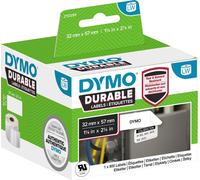 DYMO Original LabelWriter Étiquettes haute performance | 59 mm x 102 mm | Étiquette plastique blanche | Rouleau de 300 étiquettes | pour étiqueteuse LabelWriter