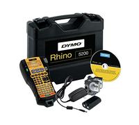 DYMO Rhino 5200 Hard Case Kit - Imprimante d'étiquettes CD (Code 39, Noir, Jaune, Noir, ABC, Li-ION, Chine)